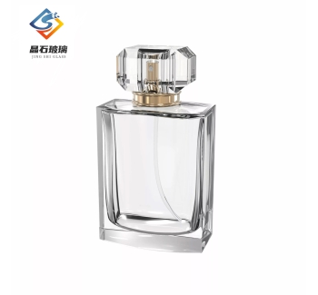 China 100ml polish perfume bottle and plastic cap