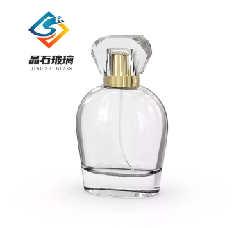 China 100ml polish perfume bottle and plastic cap